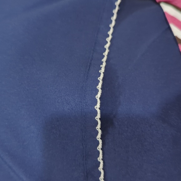 ANTHROPOLOGIE Maeve Ellery Striped Pleated Tiered Skirt with Pockets - Picture 7 of 7